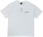 Blahdy Blah Double Logo T-Shirt White HemingCo