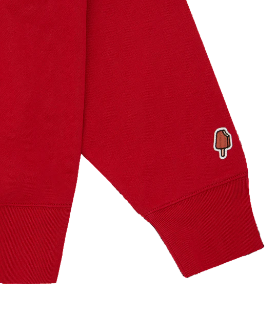 Icecream Supplies Crewneck Sweatshirt: RED