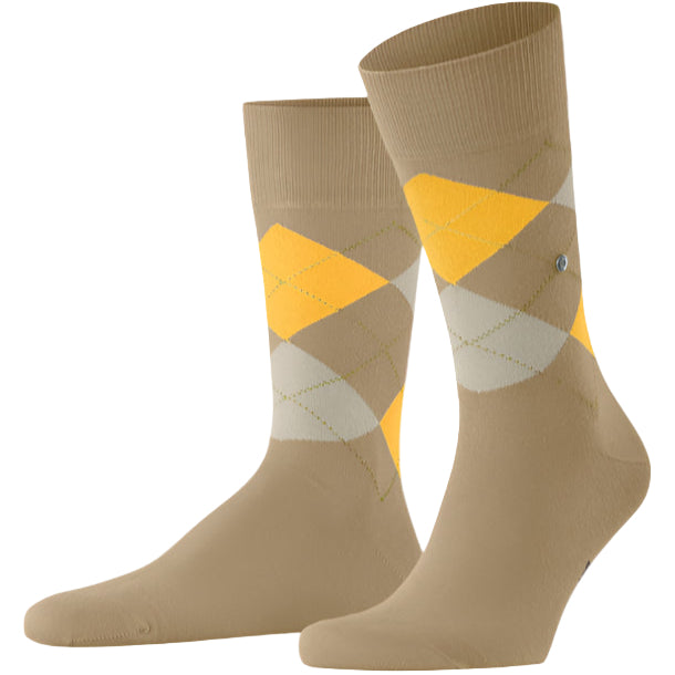 Burlington King Sock: LIGHT BROWN