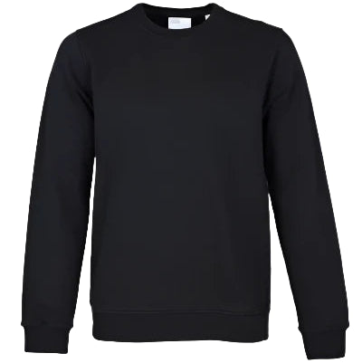Colorful Standard Classic Sweatshirt: DEEP BLACK (Black)