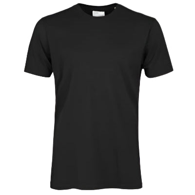 Colorful Standard Classic T-Shirt: DEEP BLACK (Black)