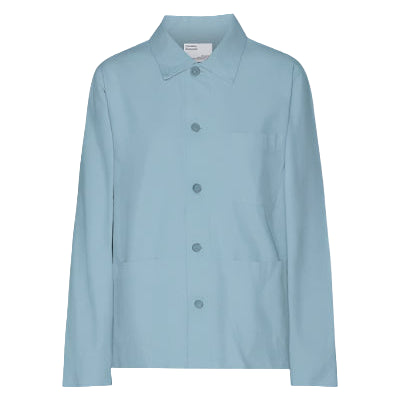 Colorful Standard Workwear Jacket: SEASIDE BLUE (Sea Blue)