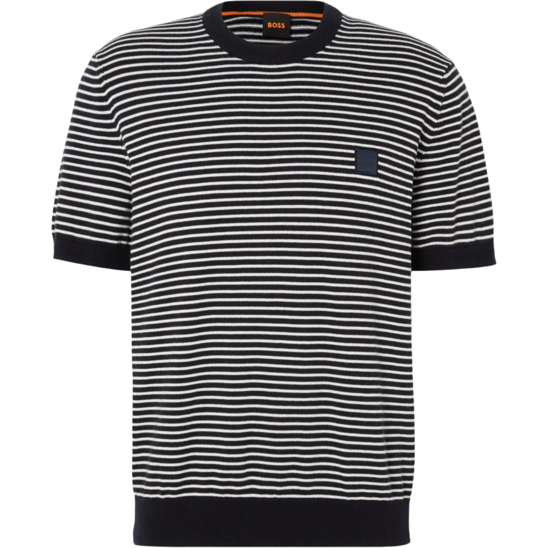 Hugo Boss Orange Kanache T-Shirt: WHITE/BLUE