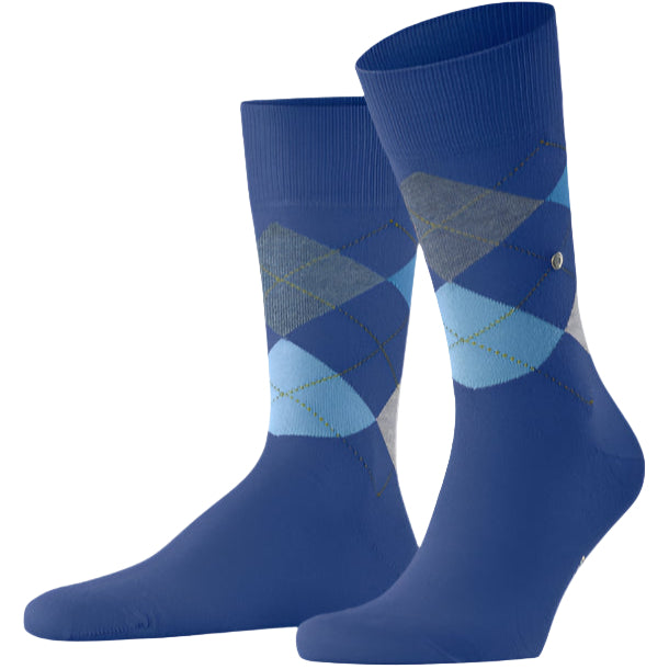 Burlington King Sock: ROYAL BLUE