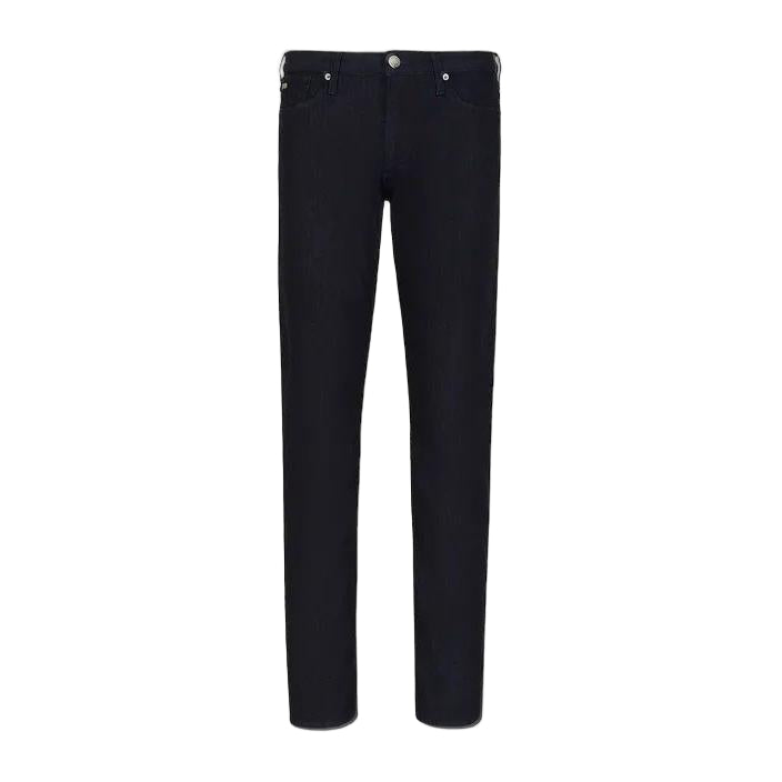 Emporio Armani J45 Regular Fit Jean: DARK DENIM