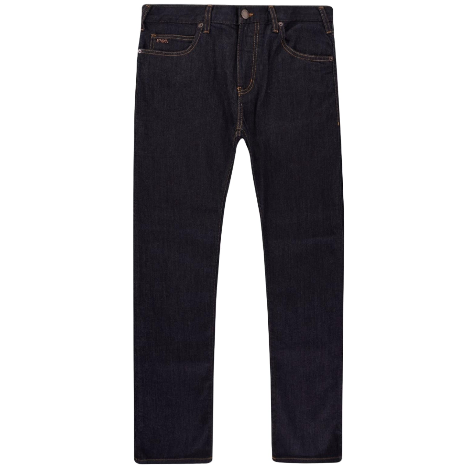 Emporio Armani J45 Regular Fit Jean: DARK INDIGO