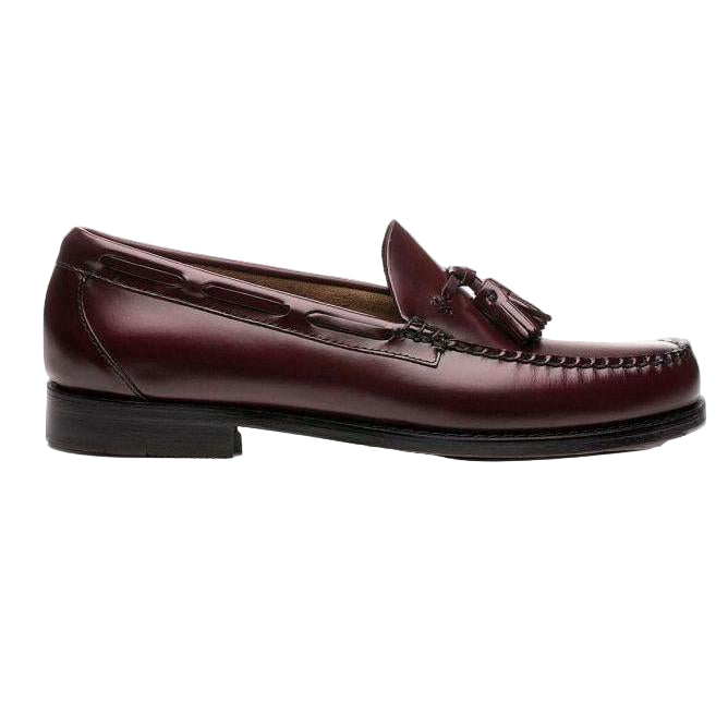 G.H Bass Larkin Tassel Loafer: BURGUNDY