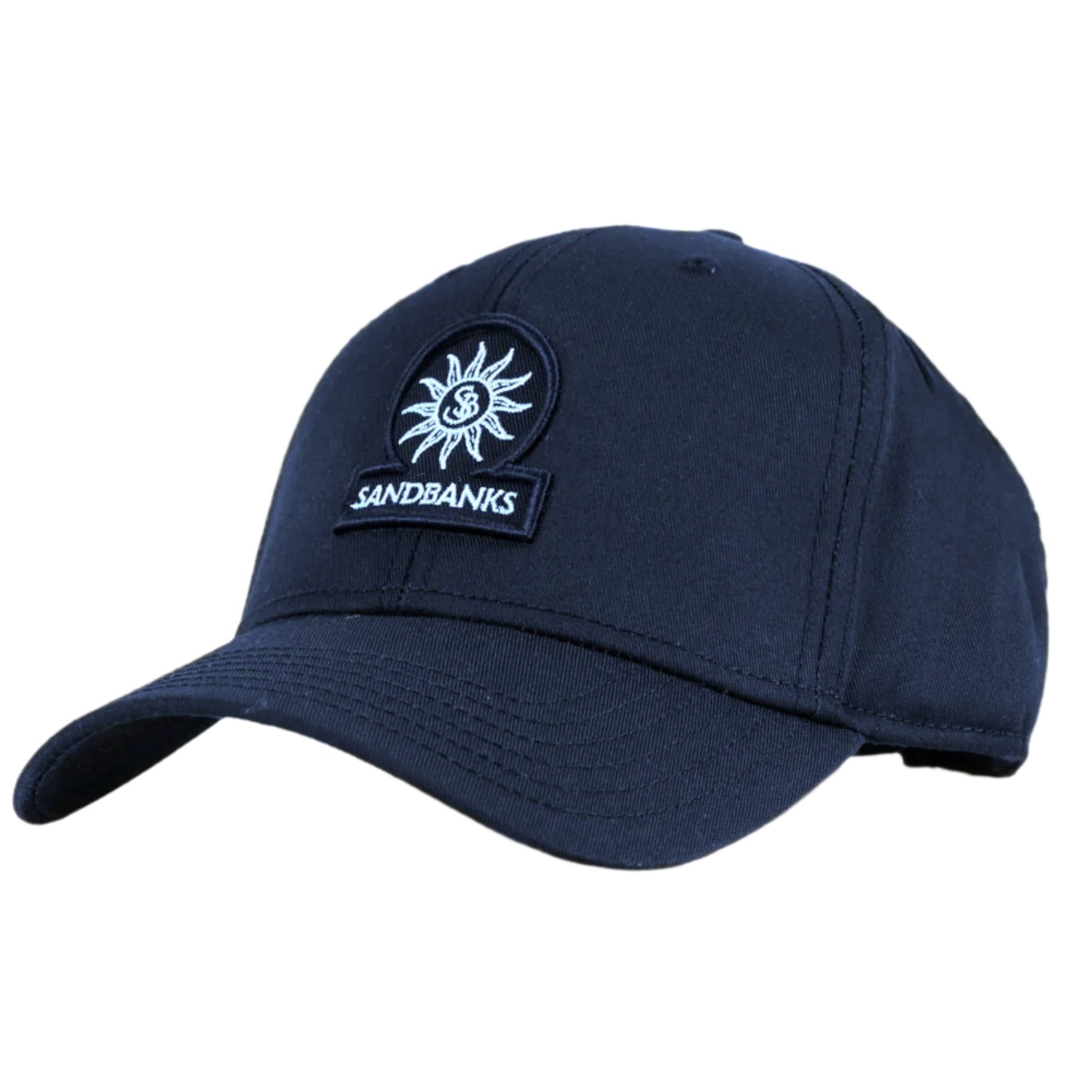 Sandbanks Badge Logo Cap: NAVY