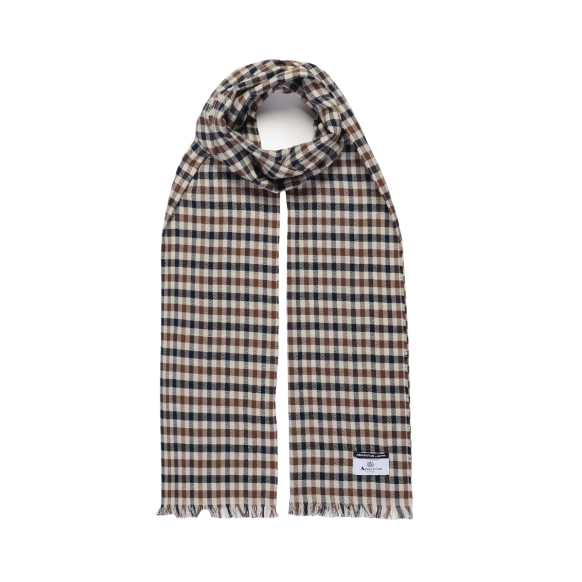Aquascutum Active Club Check Scarf: CHECK