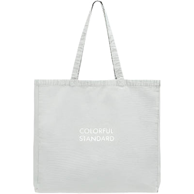 Colorful Standard Tote Bag: FADED GREY (Light Grey)