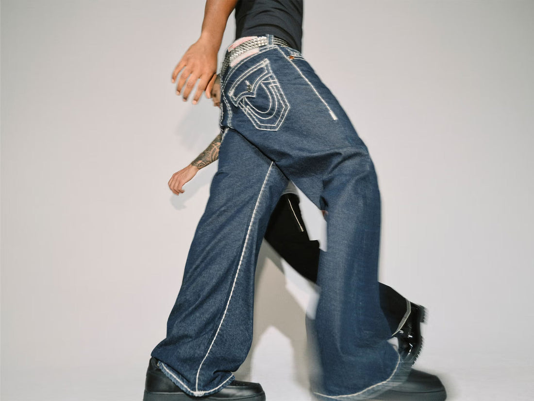 Rewind the (Style) Tape: The 'Y2K' Wide Jean is Back on Trend
