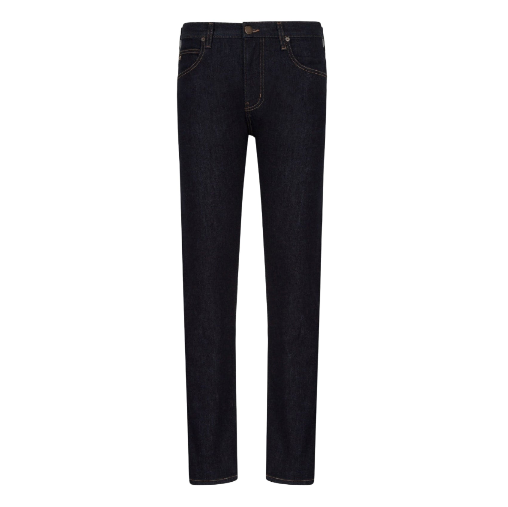 Emporio Armani J45 Regular Fit Jean: DARK INDIGO