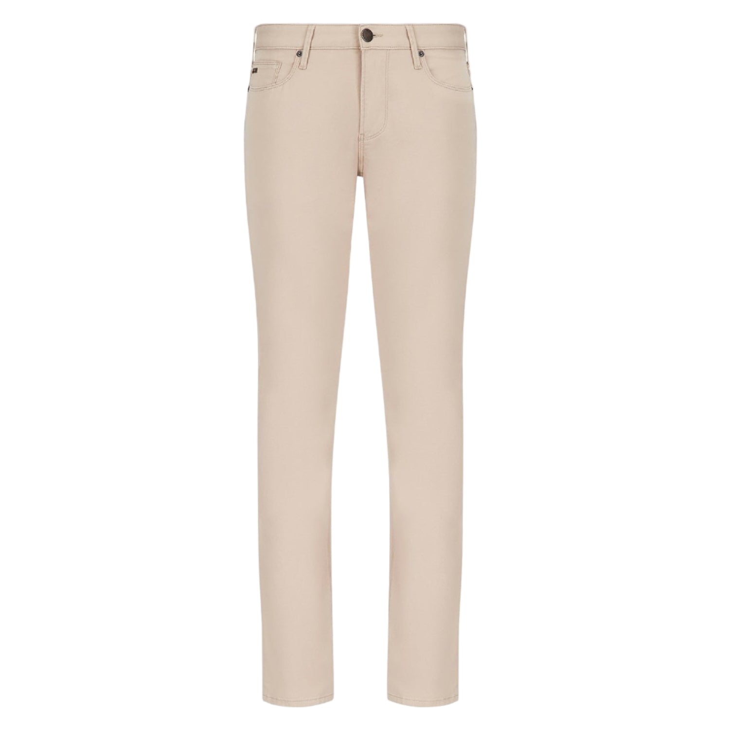 Emporio Armani J06 Gabardine Slim Fit Comfort Trouser: BEIGE