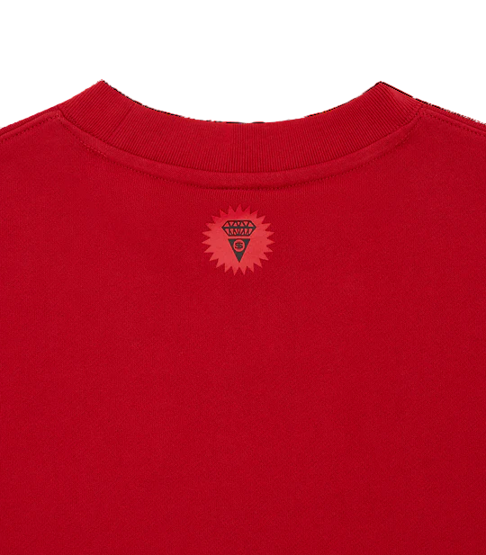 Icecream Supplies Crewneck Sweatshirt: RED