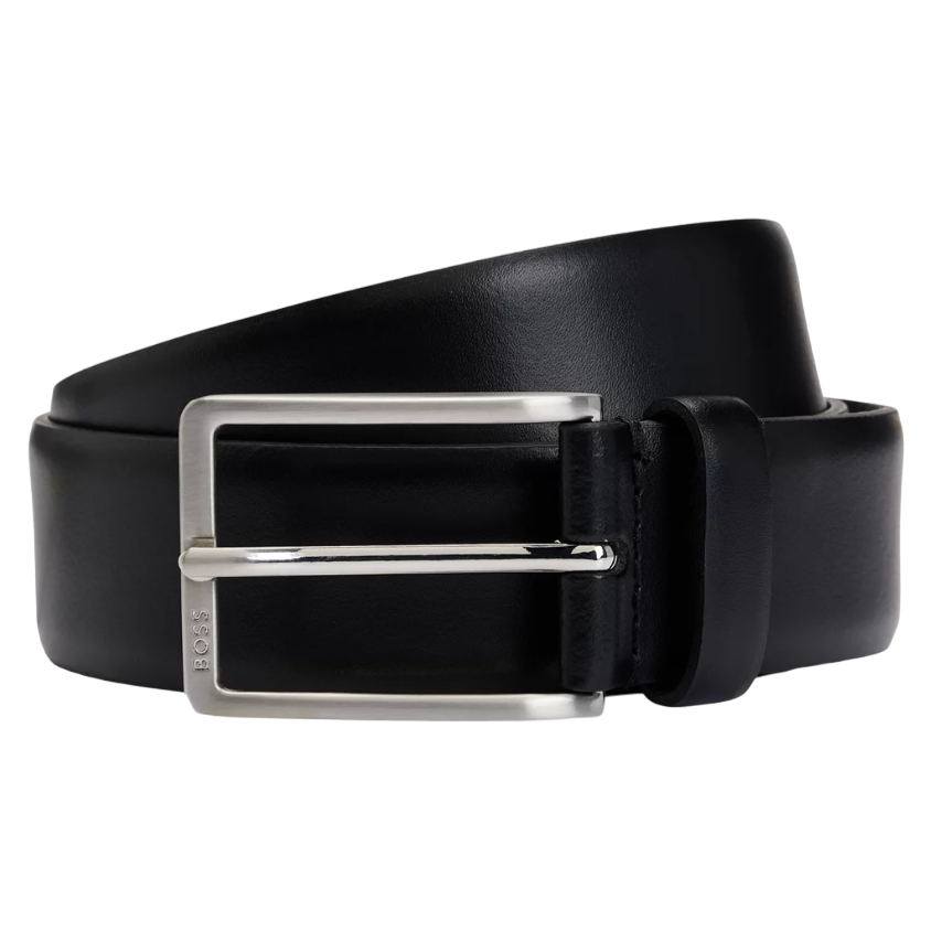 Hugo Boss Orange Eman-L Belt: BLACK