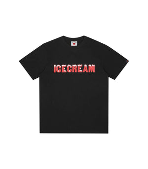 Icecream Drippy T-Shirt Black HemingCo