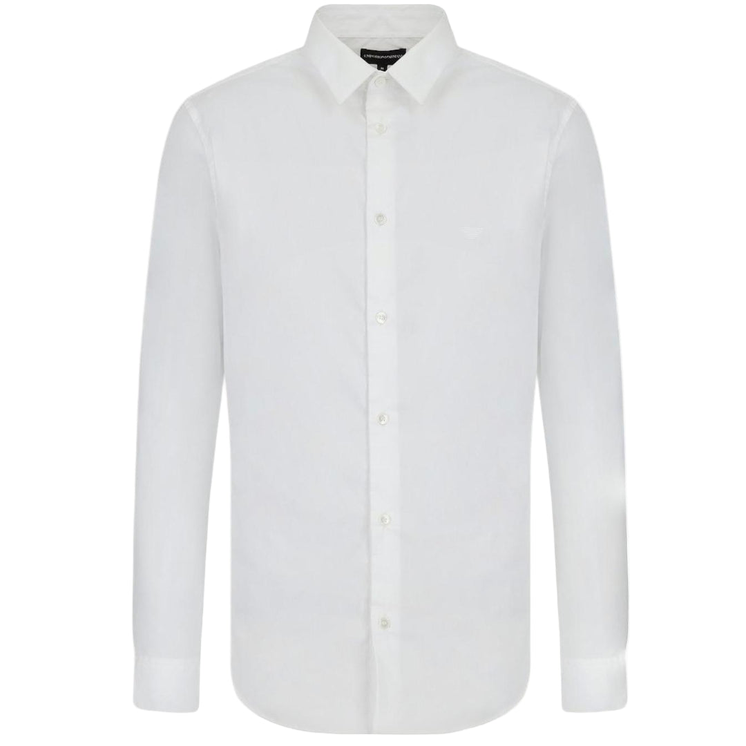 Emporio Armani Essentials L/S Shirt: WHITE