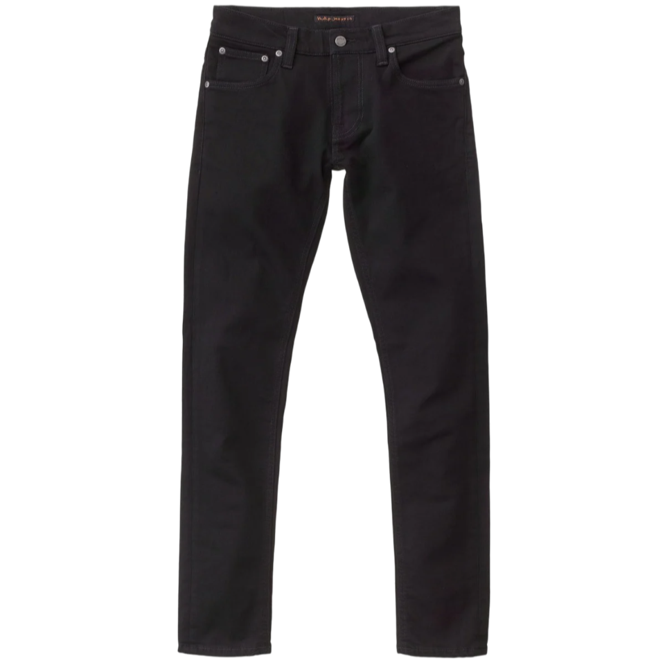Nudie Jeans Tight Terry Jeans: EVERBLACK (Ever Black)