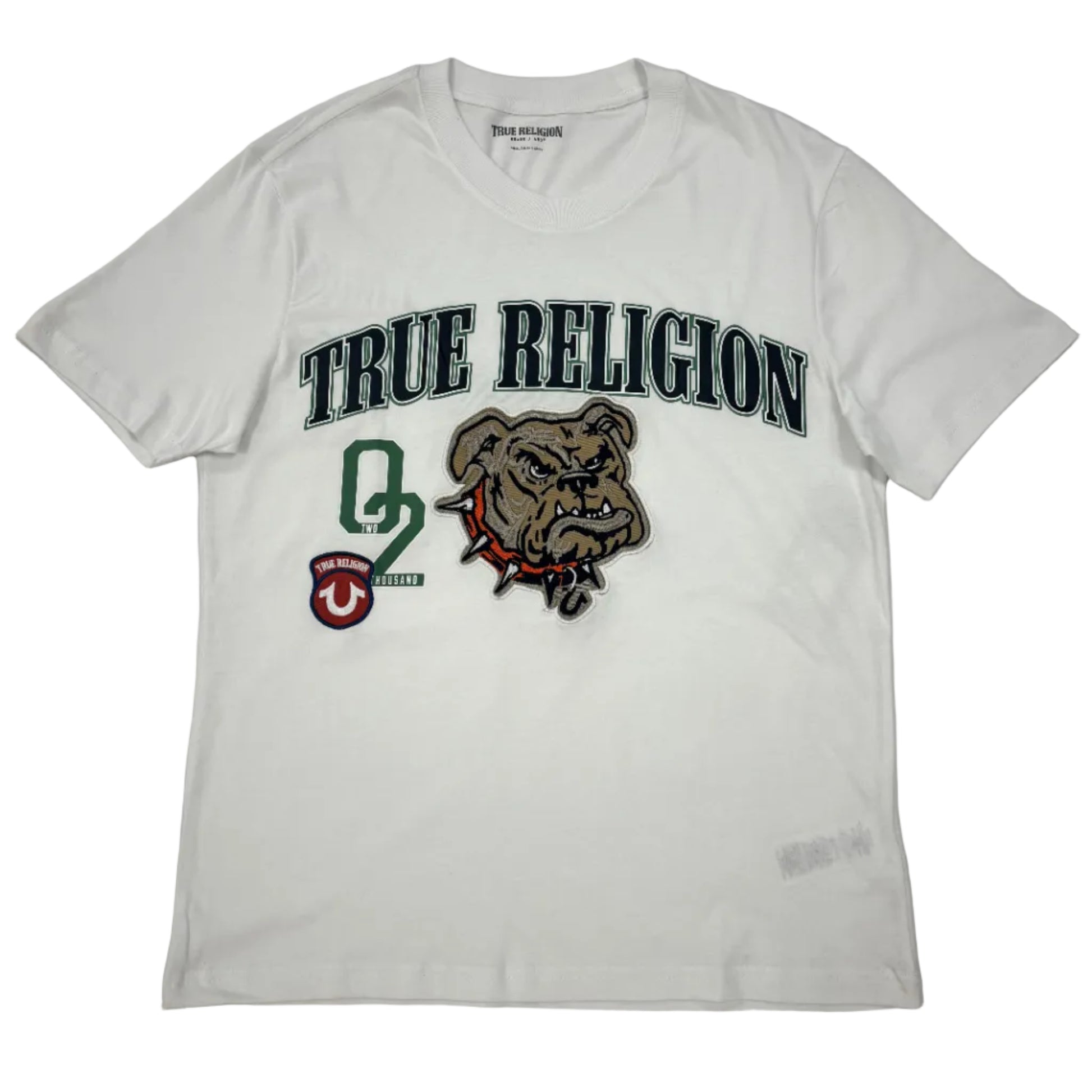True Religion Patch T-Shirt: WHITE