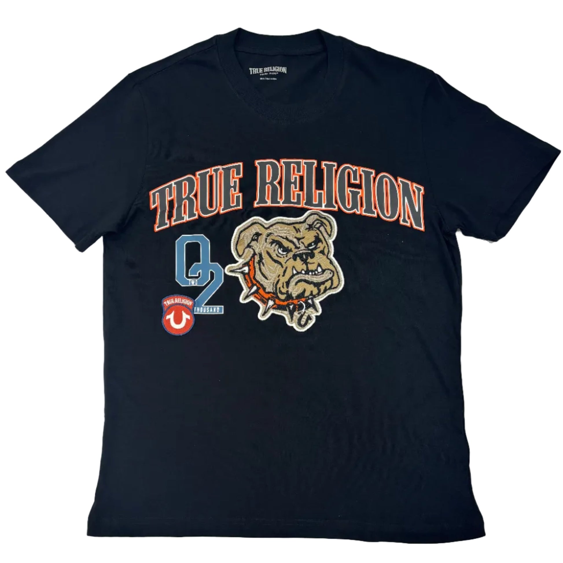 True Religion Patch T-Shirt: BLACK