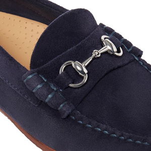G.H Bass Palm Spring Lincoln Suede Loafer: NAVY