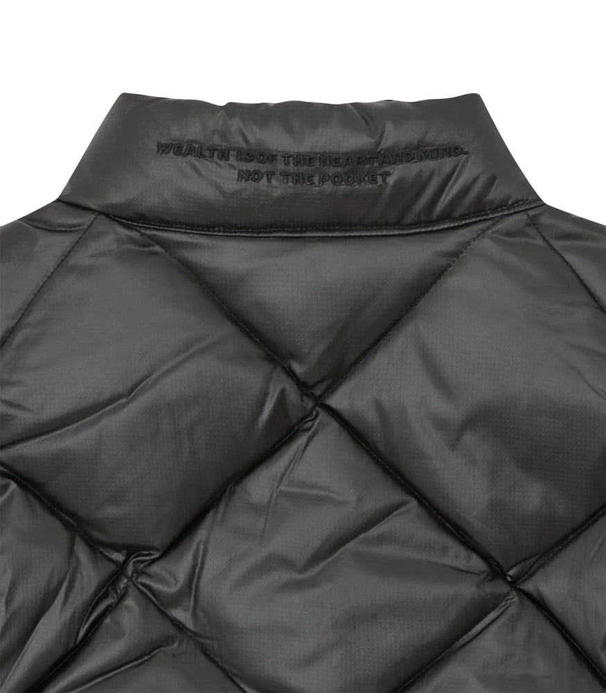 
                
                    Load image into Gallery viewer, Billionaire Boys Club Quilted Lightweight Down Vest Black HemingCo
                
            