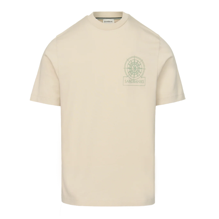 Sandbanks Sonar T-Shirt: STONE
