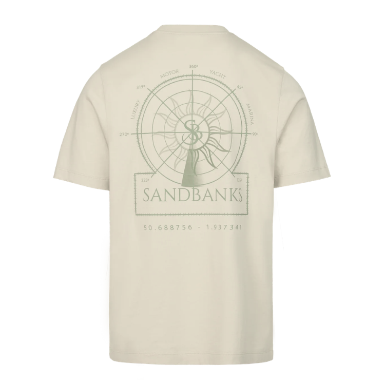 Sandbanks Sonar T-Shirt: STONE