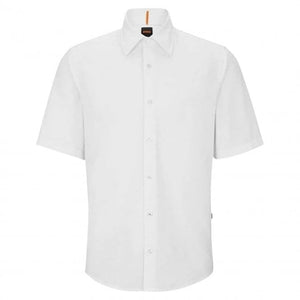 Hugo Boss Orange Rash_2 S/S Shirt: WHITE