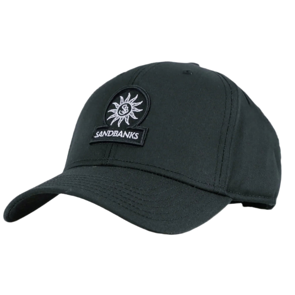 Sandbanks Badge Logo Cap: ANTHRACITE