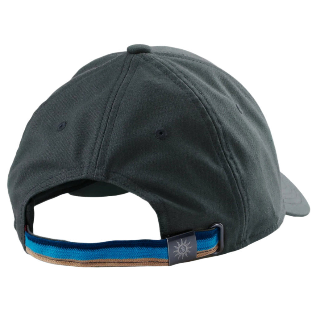 Sandbanks Badge Logo Cap: ANTHRACITE