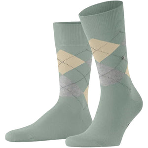Burlington King Sock: AQUA