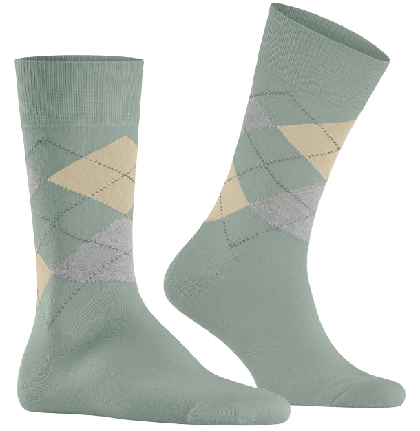 Burlington King Sock: AQUA
