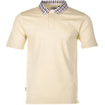Aquascutum Active Supima Club Check Polo Shirt: BEIGE