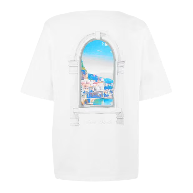 Bélier Amalfi Arch T-Shirt: WHITE
