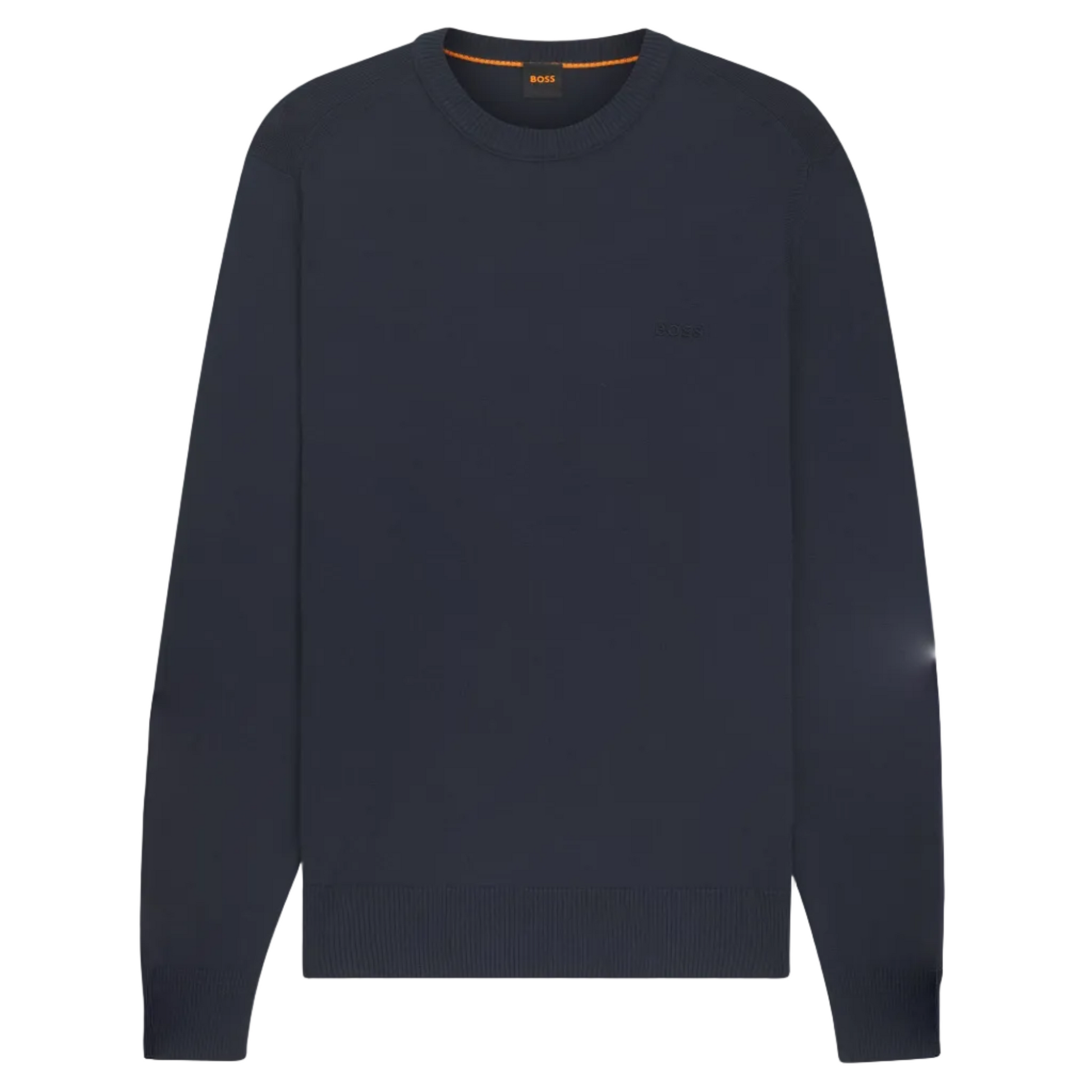Hugo Boss Orange Asac Knitted Jumper: DARK BLUE