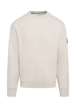 Sandbanks Badge Logo Sweatshirt: STONE