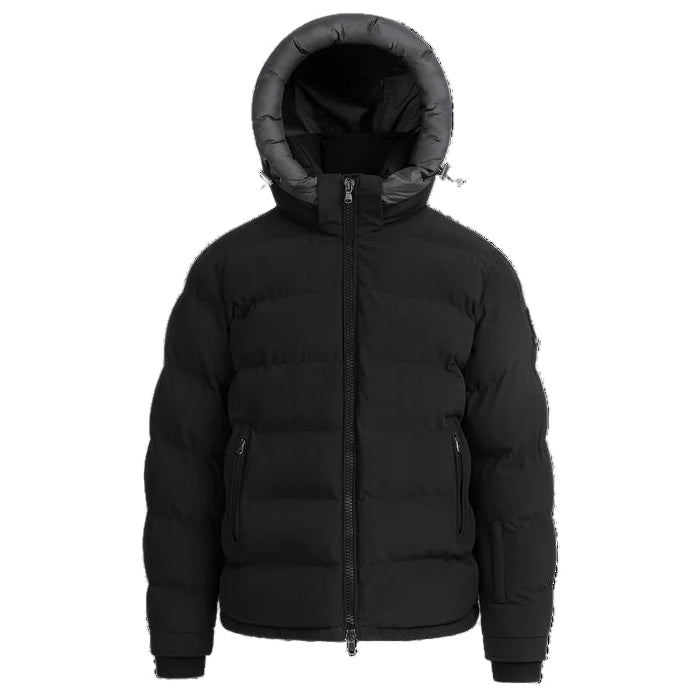 Sandbanks Banks Puffer Jacket: BLACK