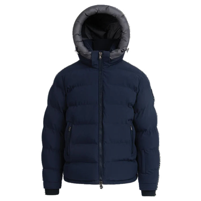 Sandbanks Banks Puffer Jacket: NAVY
