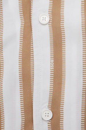 Hugo Boss Orange Beach Shirt: NATURAL