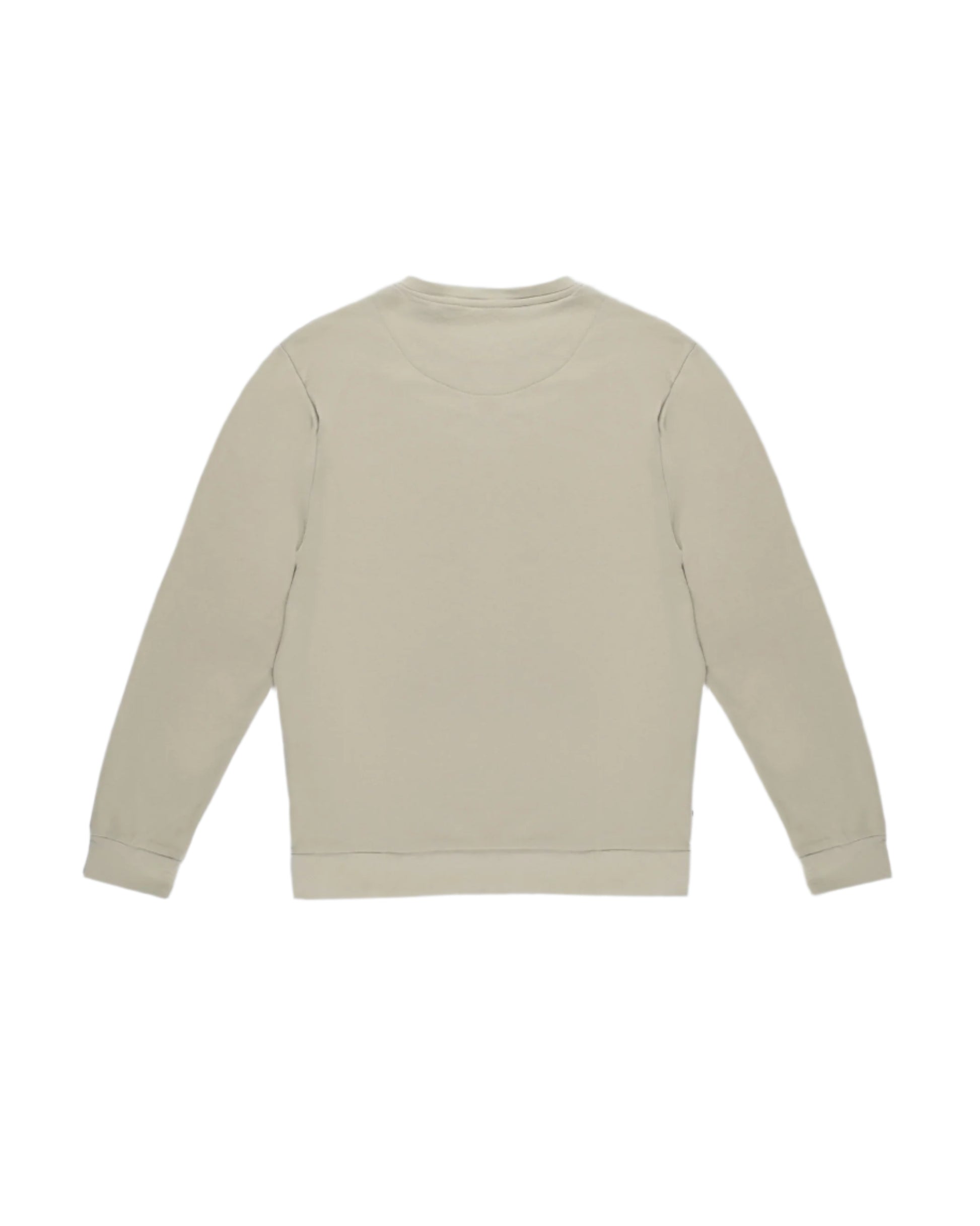 Aquascutum Active Small Logo Lightweight Sweatshirt: BEIGE