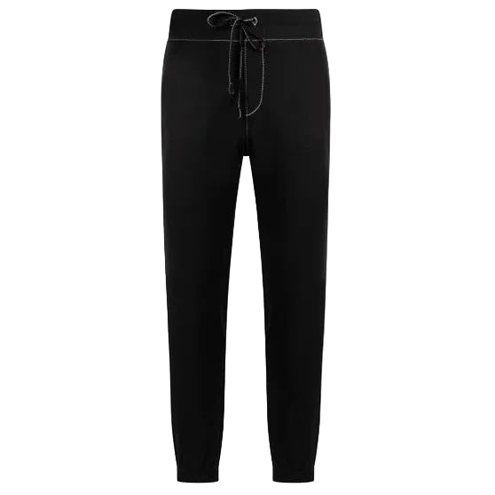 True Religion Big T Sweatpant: JET BLACK/WINTER WHITE