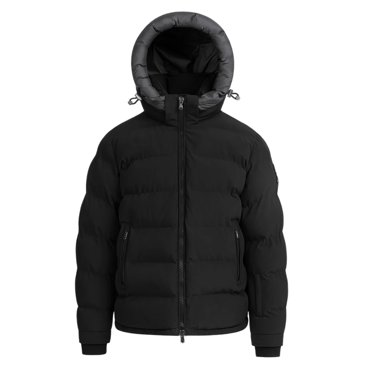 Sandbanks Banks Puffer Jacket: BLACK