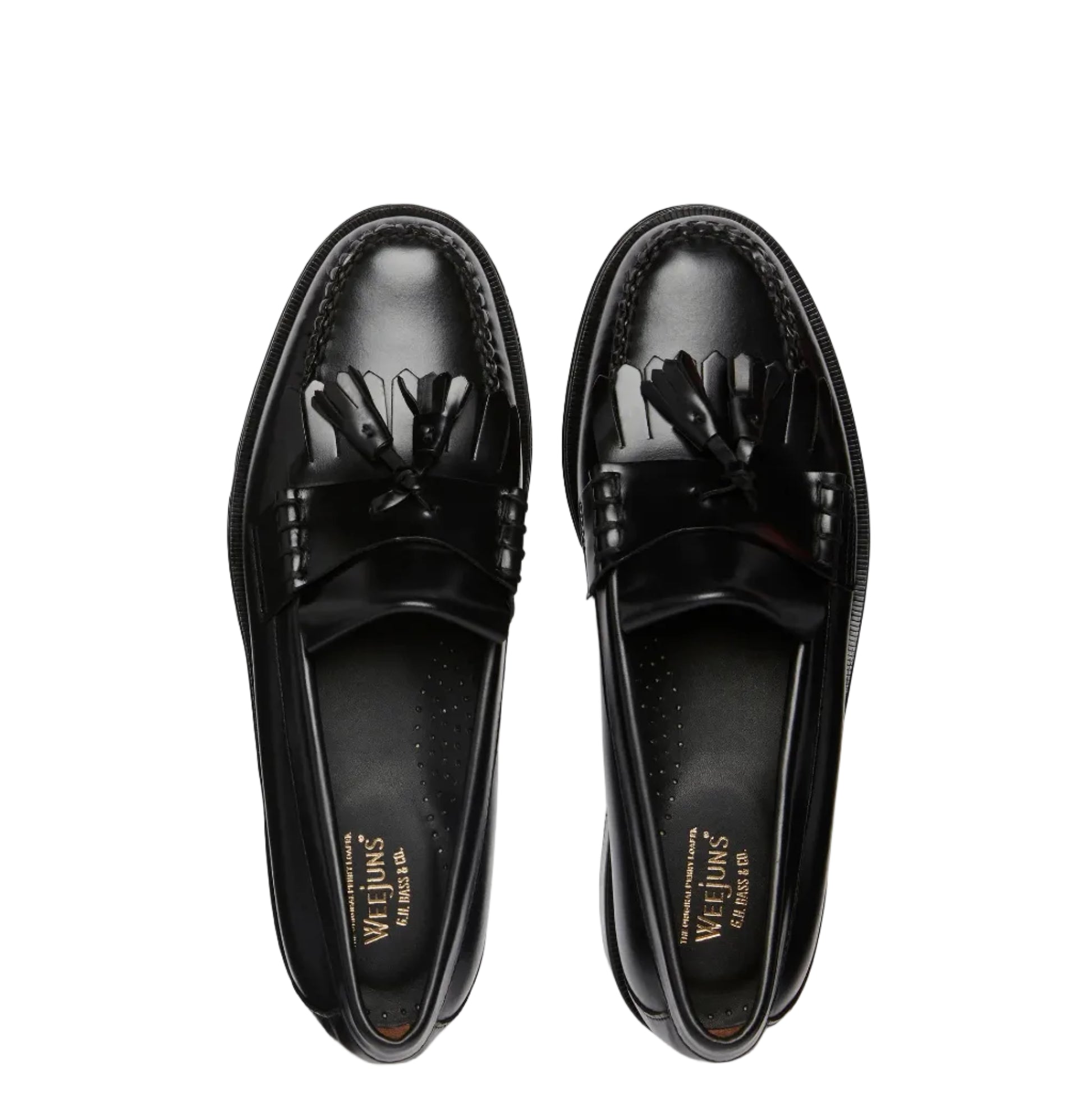 G.H Bass Heritage Layton II Moc Kiltie Loafer: BLACK