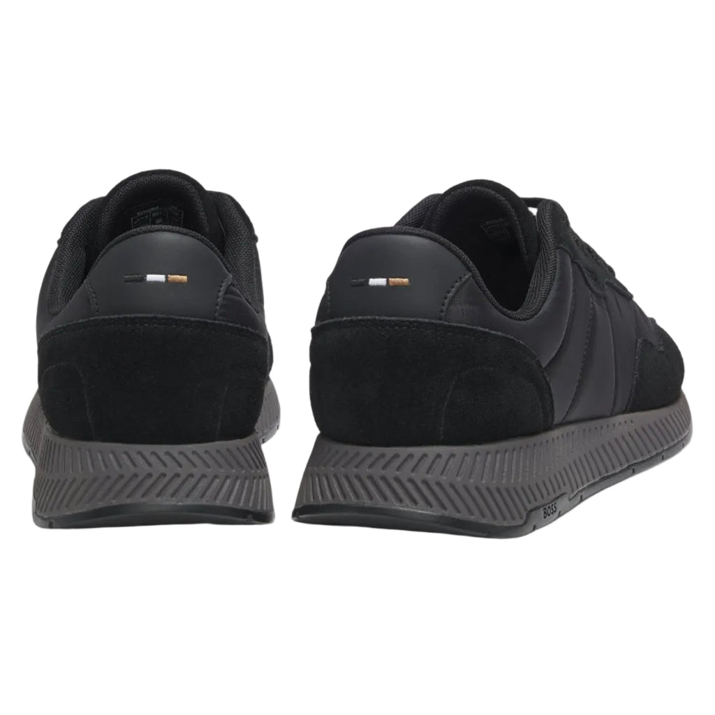 Hugo Boss Orange Titanium Runn Trainer: BLACK