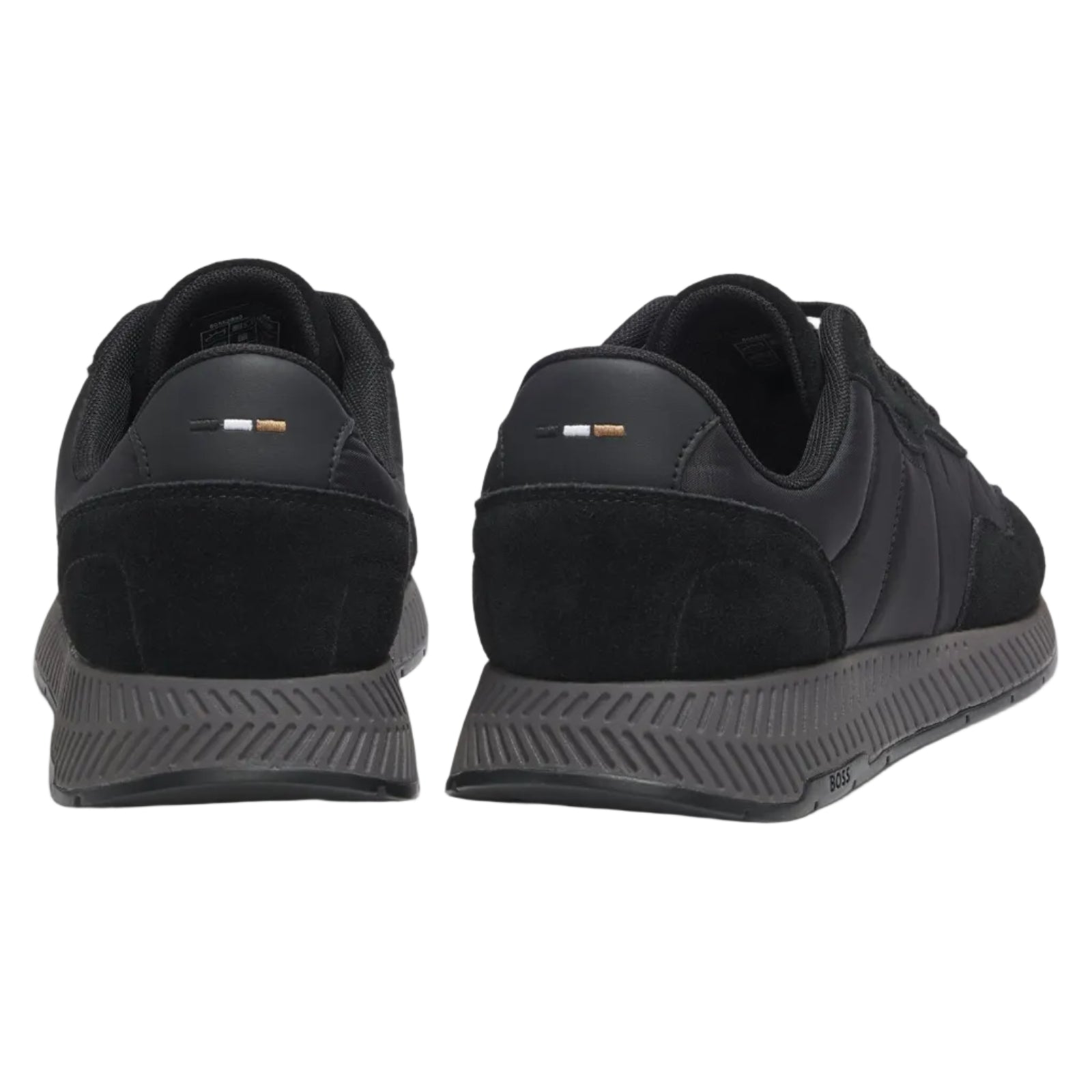 Hugo Boss Orange Titanium Runn Trainer: BLACK