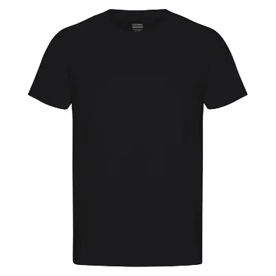 Colorful Standard Classic T-Shirt: DEEP BLACK