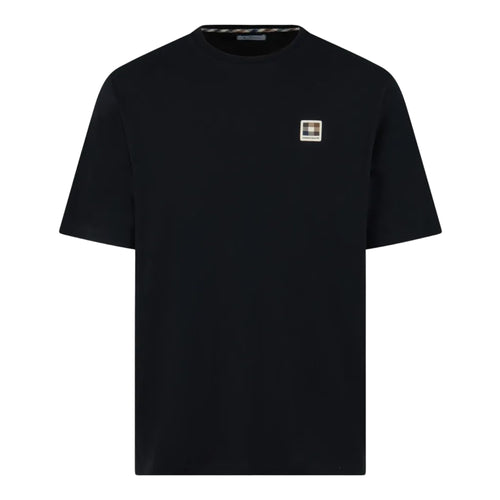 Aquascutum Active Badge T-Shirt: BLACK