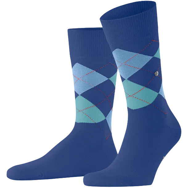 Burlington King Sock: BLUE