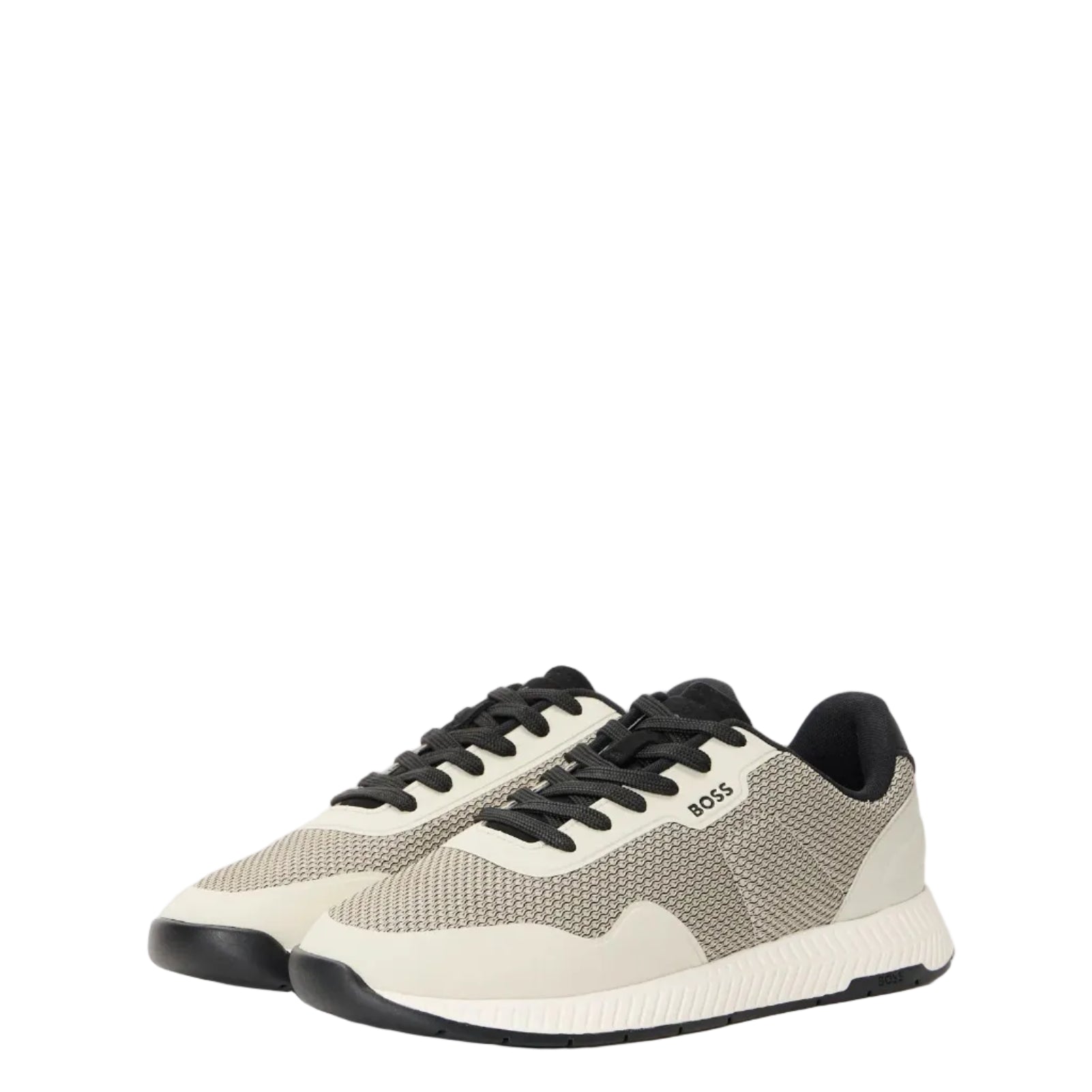 Hugo Boss Orange Titanium Runn Trainer: MEDIUM BEIGE